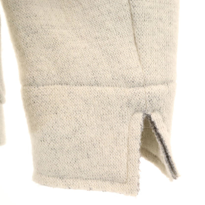 Y's Japanese Short Knit Collarless Jacket Gray Size 1