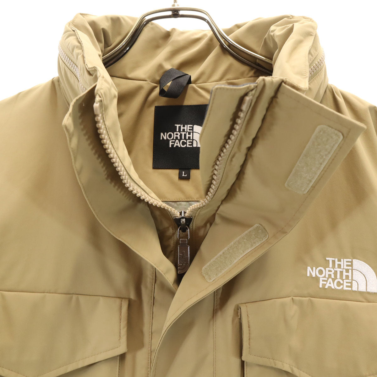 THE NORTH FACE Unused Waterproof Field Jacket Beige Size L