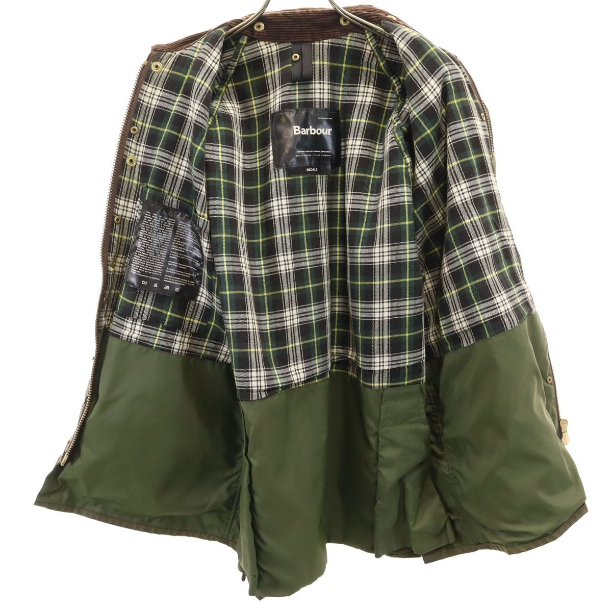 Barbour Bedale 3-Warrant Oiled Jacket Khaki