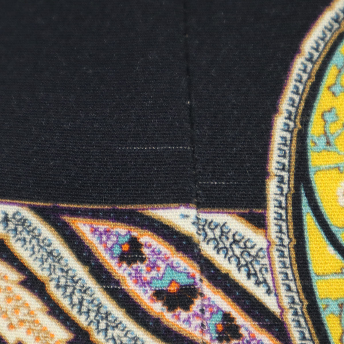 ETRO Black Patterned Long Sleeve Dress Size 38
