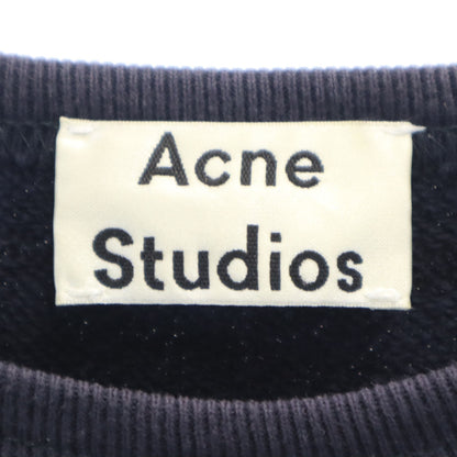 ACNE STUDIOS Long Sleeve Sweatshirt Navy Size S