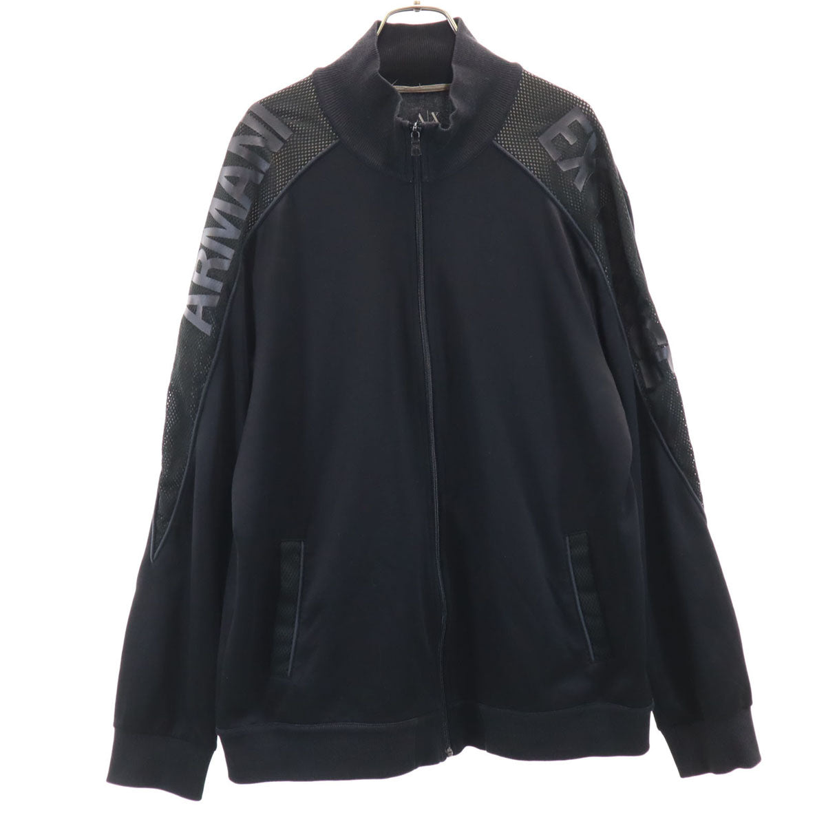 ARMANI EXCHANGE Track Jacket Black Size XL