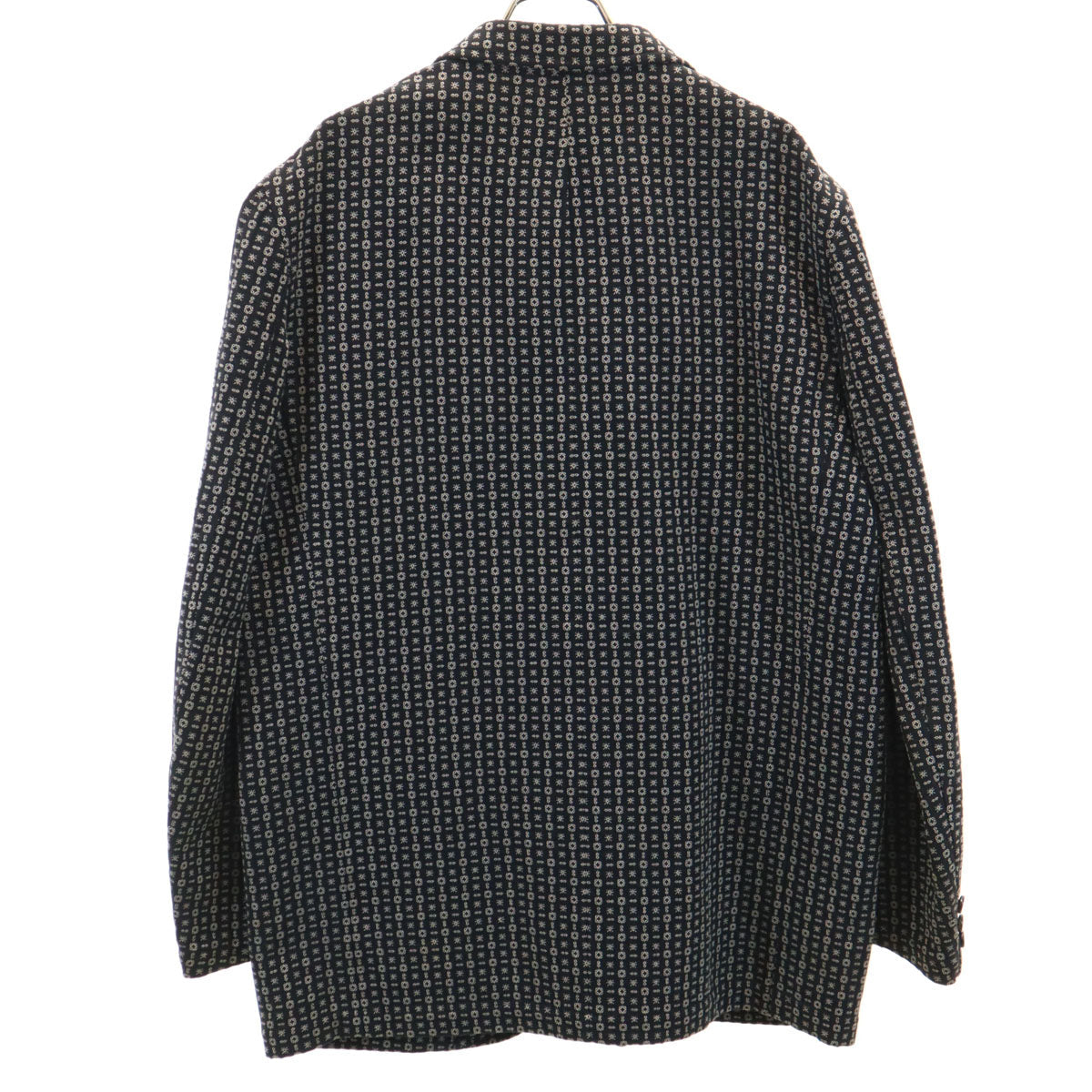 COMME des GARCONS HOMME 00s Patterned Blazer Black Size M