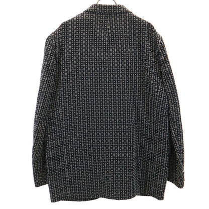 COMME des GARCONS HOMME 00s Patterned Blazer Black Size M