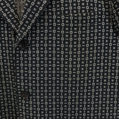 COMME des GARCONS HOMME 00s Patterned Blazer Black Size M