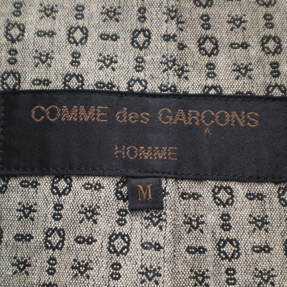 COMME des GARCONS HOMME 00s Patterned Blazer Black Size M