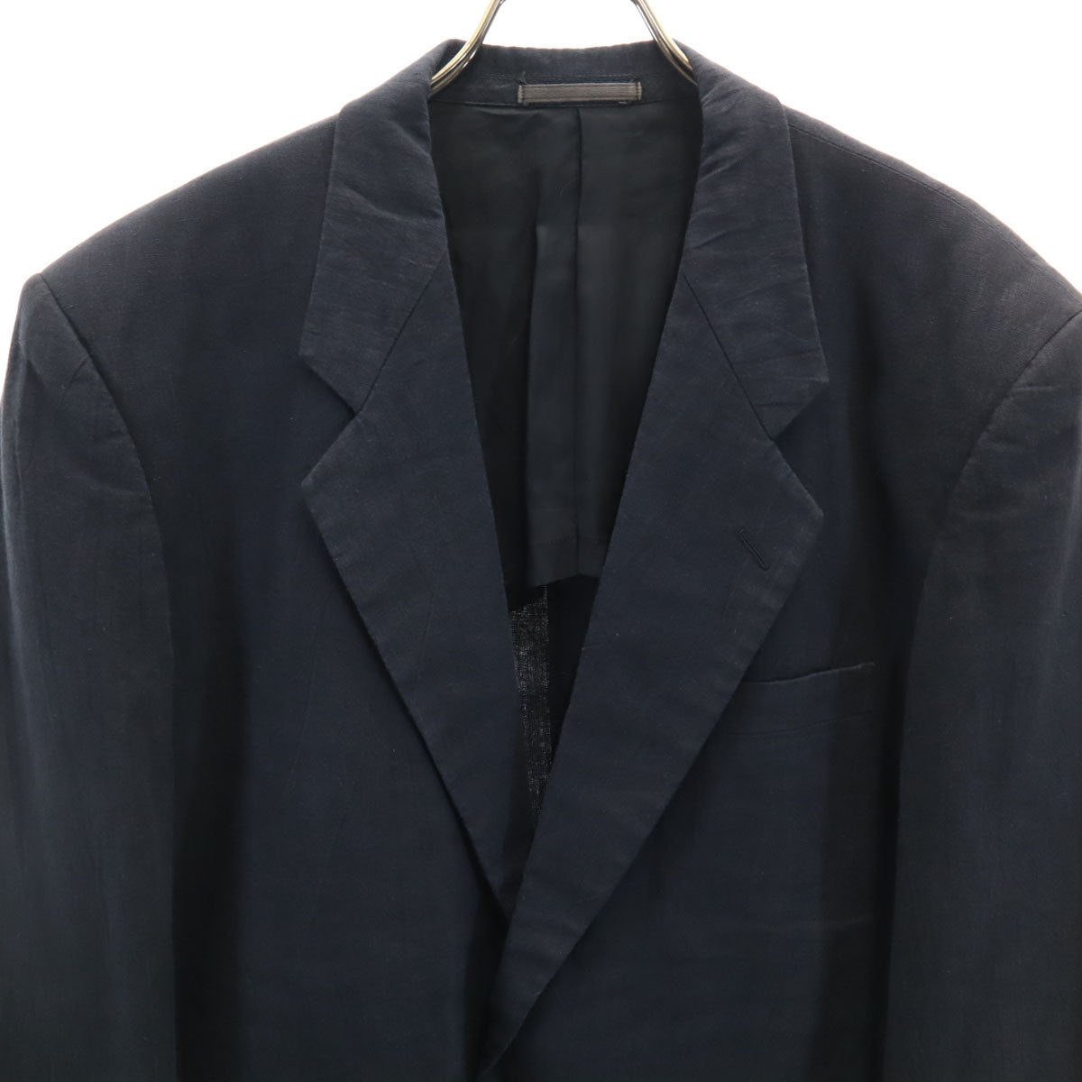 COMME des GARCONS HOMME Linen Blend Blazer Black Size M