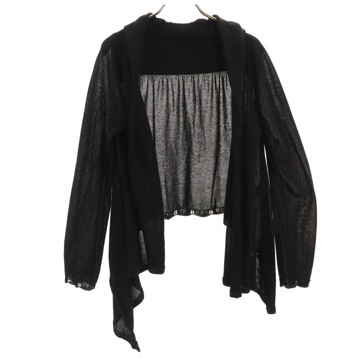 HaaT ISSEY MIYAKE Made in Japan Knit Cardigan Black Size 2