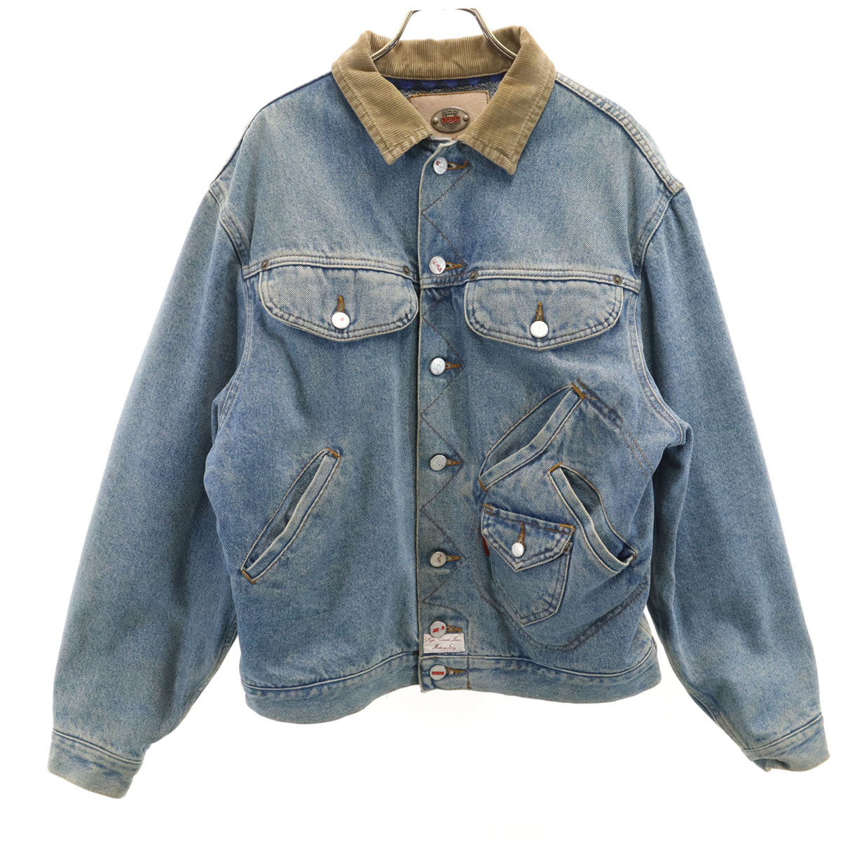Nigel Cabourn Italian Denim Jacket Blue Size M