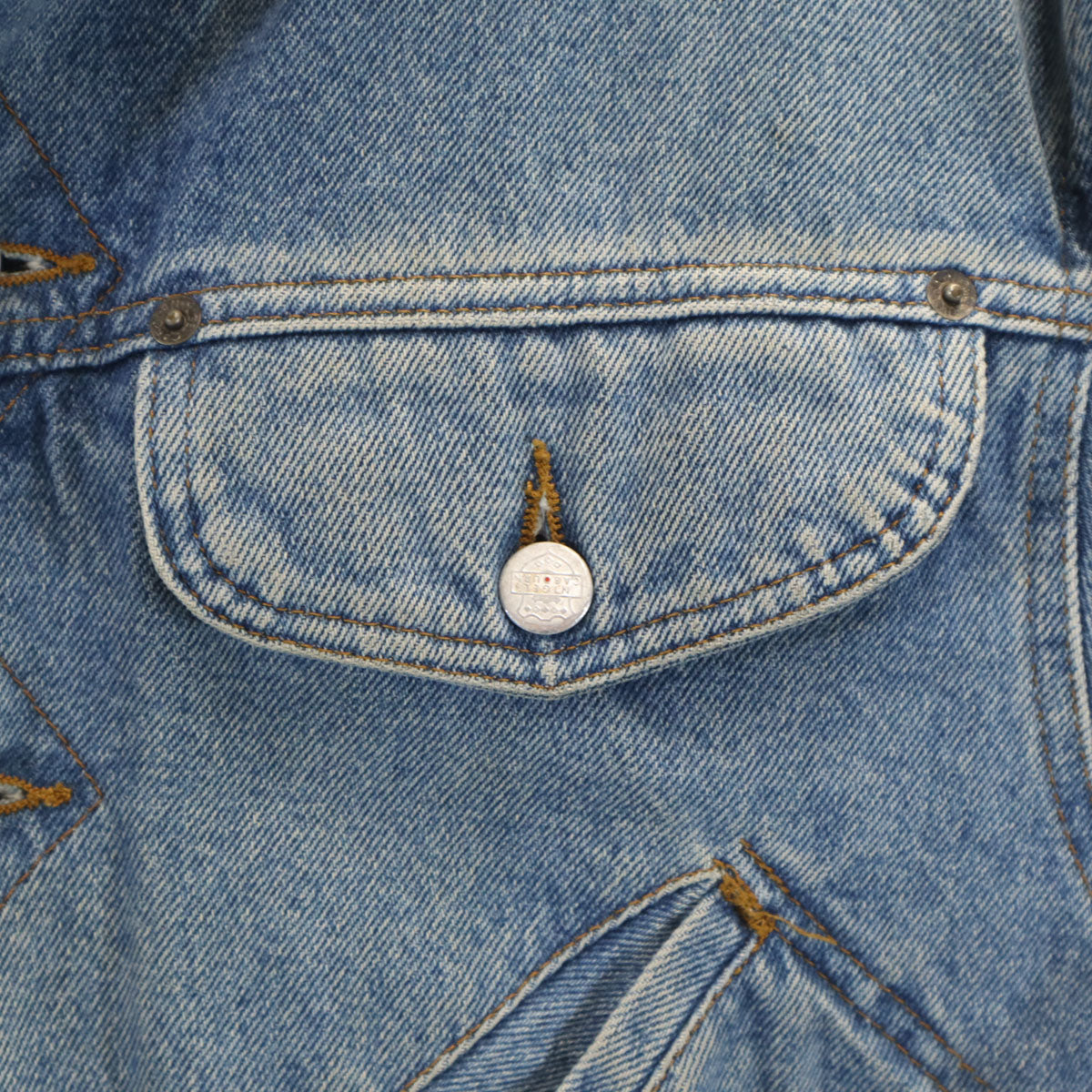 Nigel Cabourn Italian Denim Jacket Blue Size M