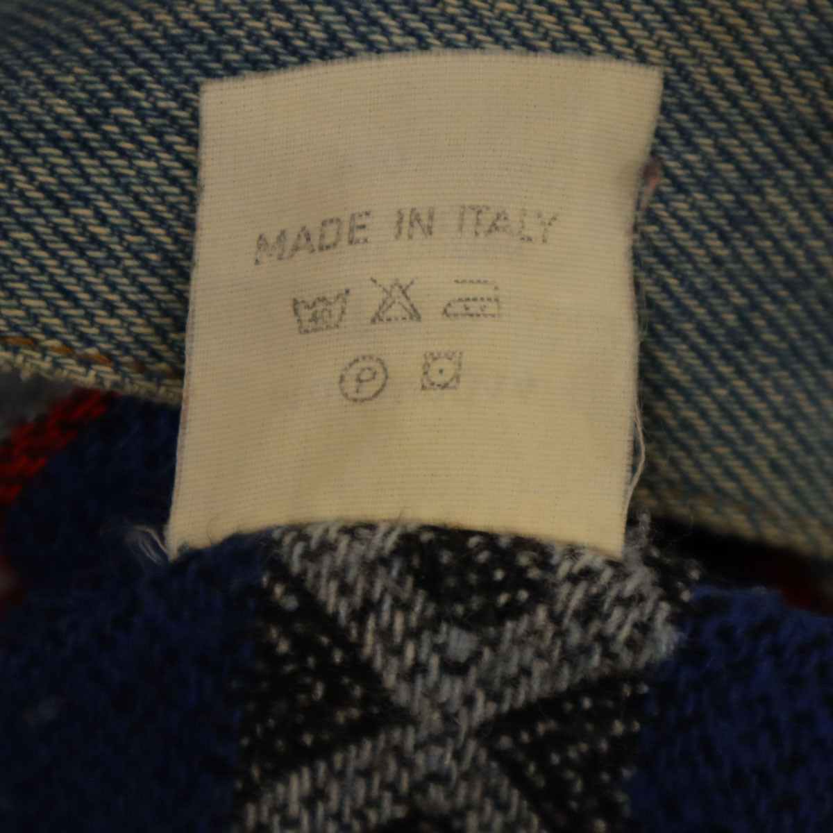 Nigel Cabourn Italian Denim Jacket Blue Size M