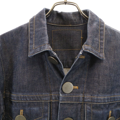 beauty:beast Japanese Indigo Denim Jacket Blue Size 2