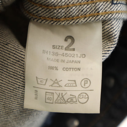 beauty:beast Japanese Indigo Denim Jacket Blue Size 2