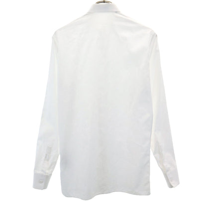 Dior Italian Long Sleeve Button-Down Shirt White Size 37