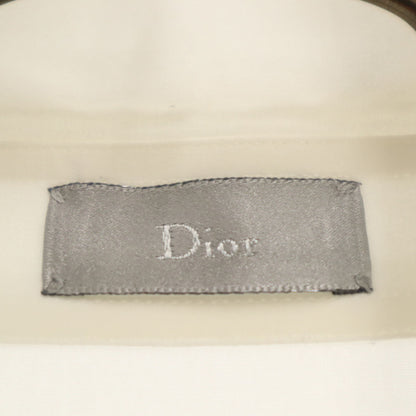 Dior Italian Long Sleeve Button-Down Shirt White Size 37