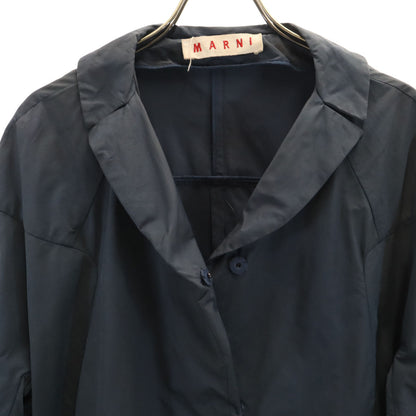 MARNI Coat Navy Size 42