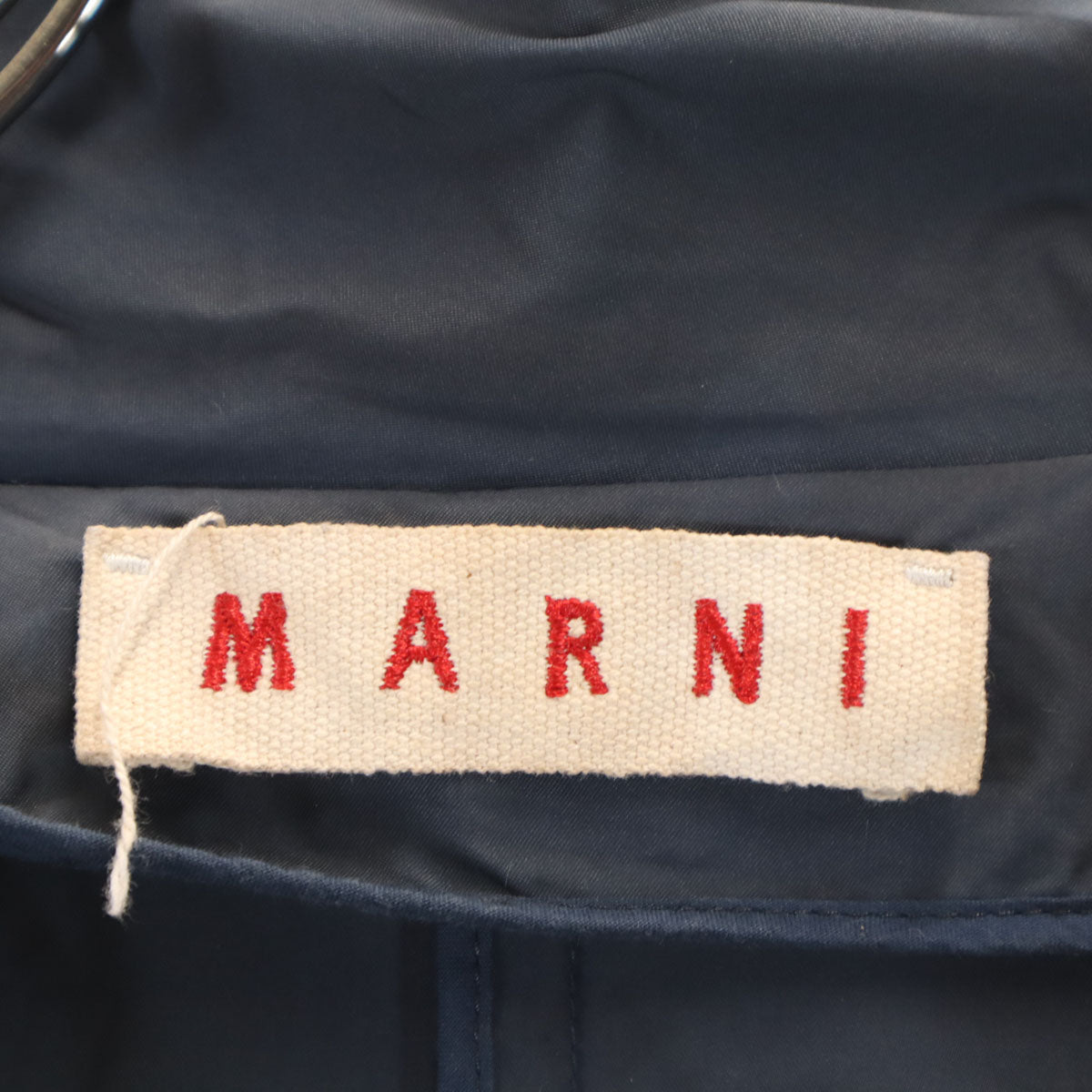 MARNI Coat Navy Size 42