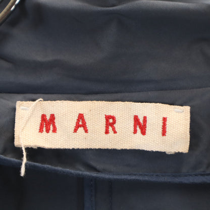 MARNI Coat Navy Size 42