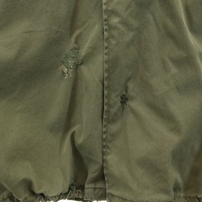 US ARMY 70s Vintage M-65 Mod Coat Green Size L