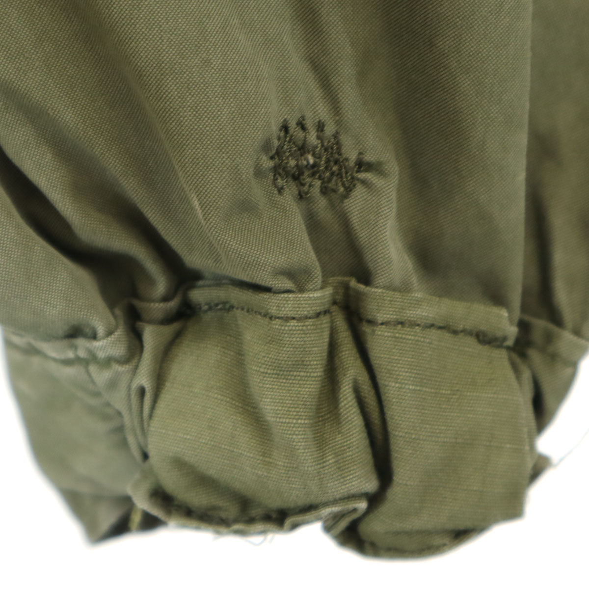 US ARMY 70s Vintage M-65 Mod Coat Green Size L