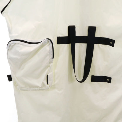 ISSEY MIYAKE Compact Series Packable Coat White Size 2