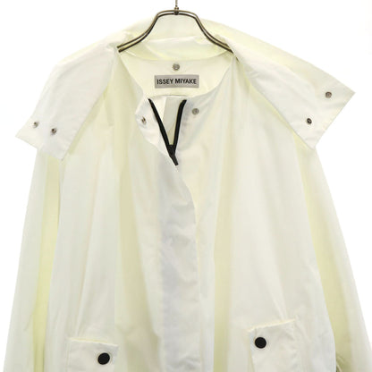 ISSEY MIYAKE Compact Series Packable Coat White Size 2