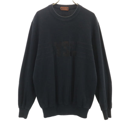 YVES SAINT LAURENT 90s Black Sweatshirt Size L