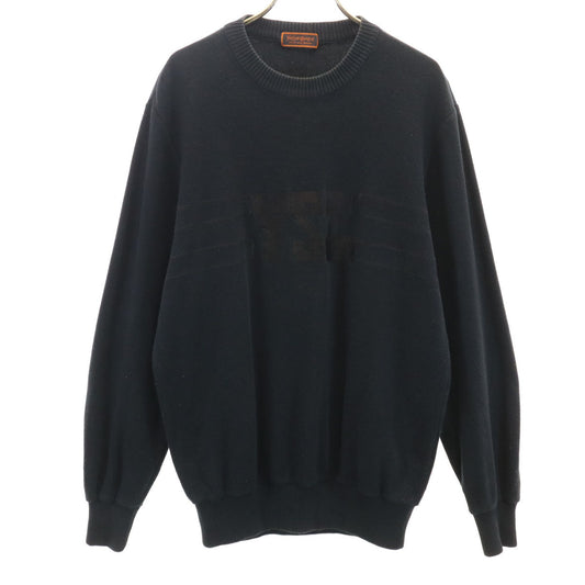 YVES SAINT LAURENT 90s Black Sweatshirt Size L