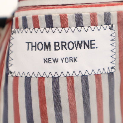 THOM BROWNE All-Over Pattern Vest Black