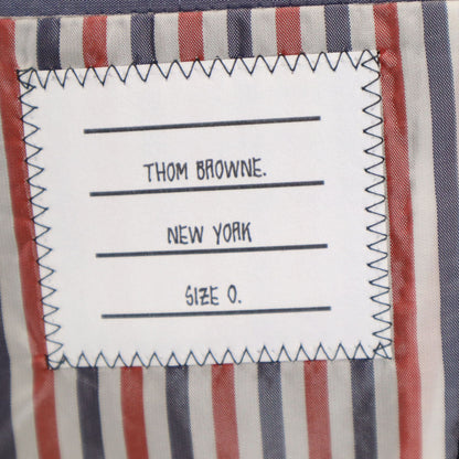 THOM BROWNE All-Over Pattern Vest Black