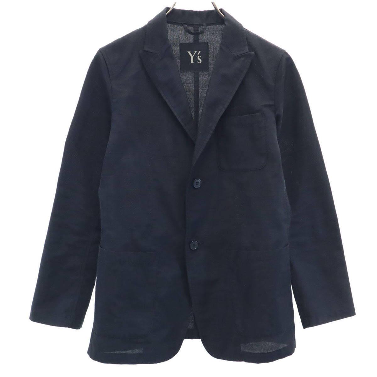 Y's 80s Vintage Black Unstructured Blazer