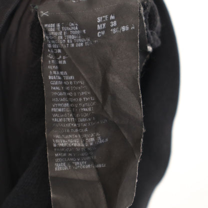 PRADA Long Sleeve Zip Hoodie Black Size M