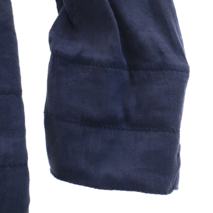 DIRK BIKKEMBERGS Linen Blend Unstructured Blazer Navy Size 46