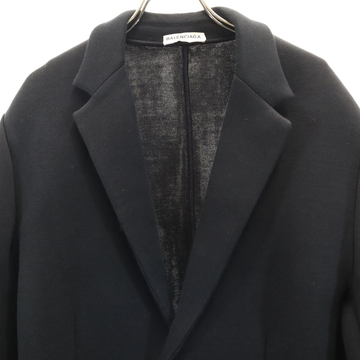 BALENCIAGA Portuguese Unstructured Blazer Black Size L