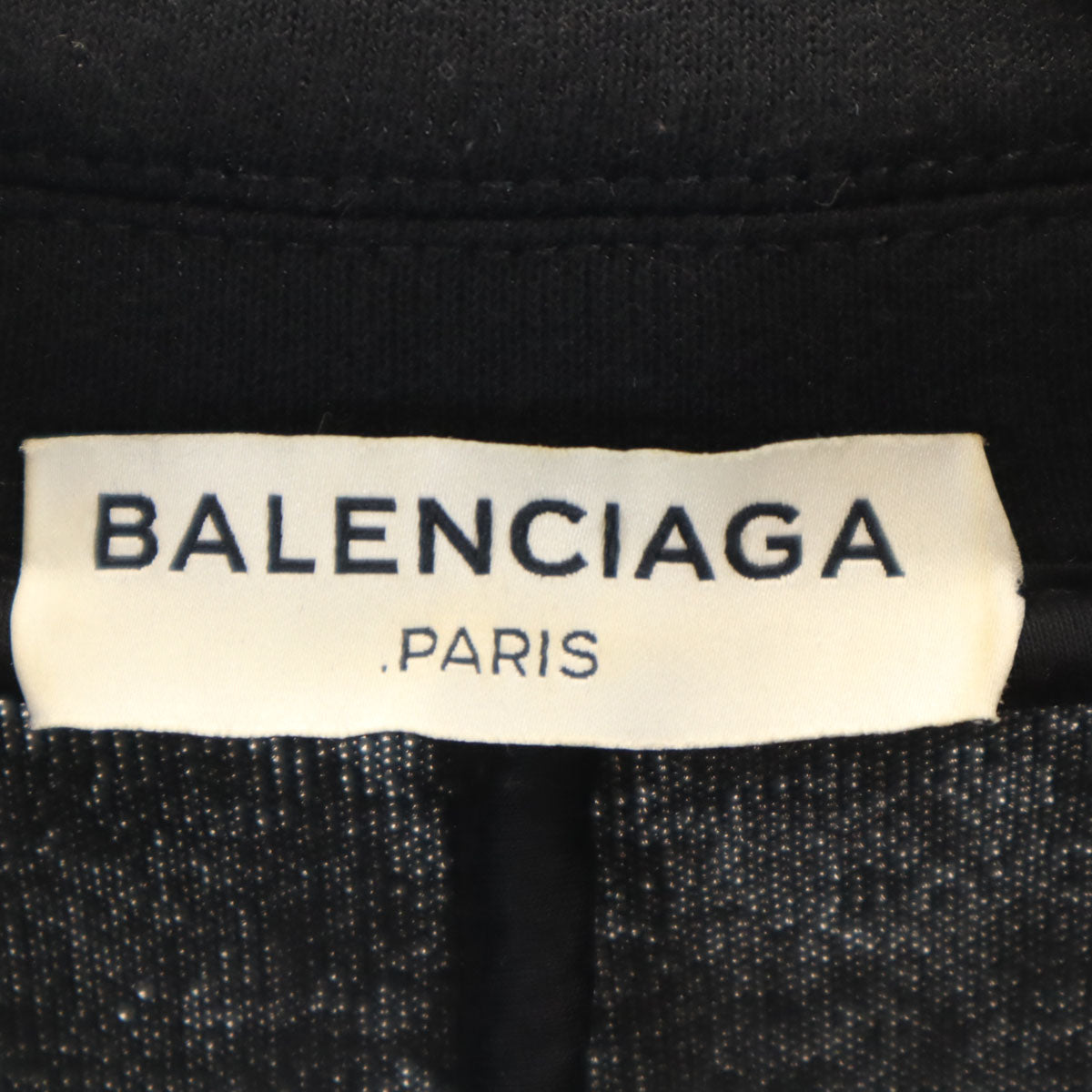 BALENCIAGA Portuguese Unstructured Blazer Black Size L