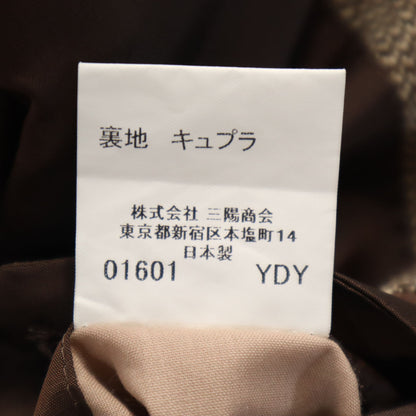 BURBERRY LONDON Made in Japan 100% Blazer Brown Size AB7