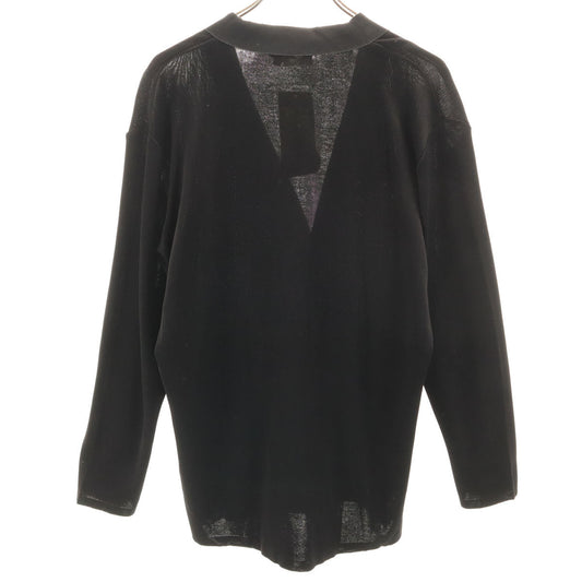 Salvatore Ferragamo 90s V-Neck Knit Cardigan Black Size L