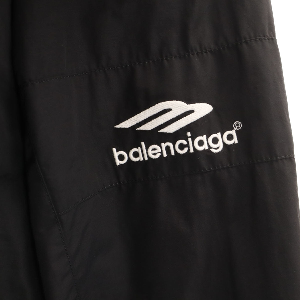 BALENCIAGA Italian Field Track Jacket Black Size XS
