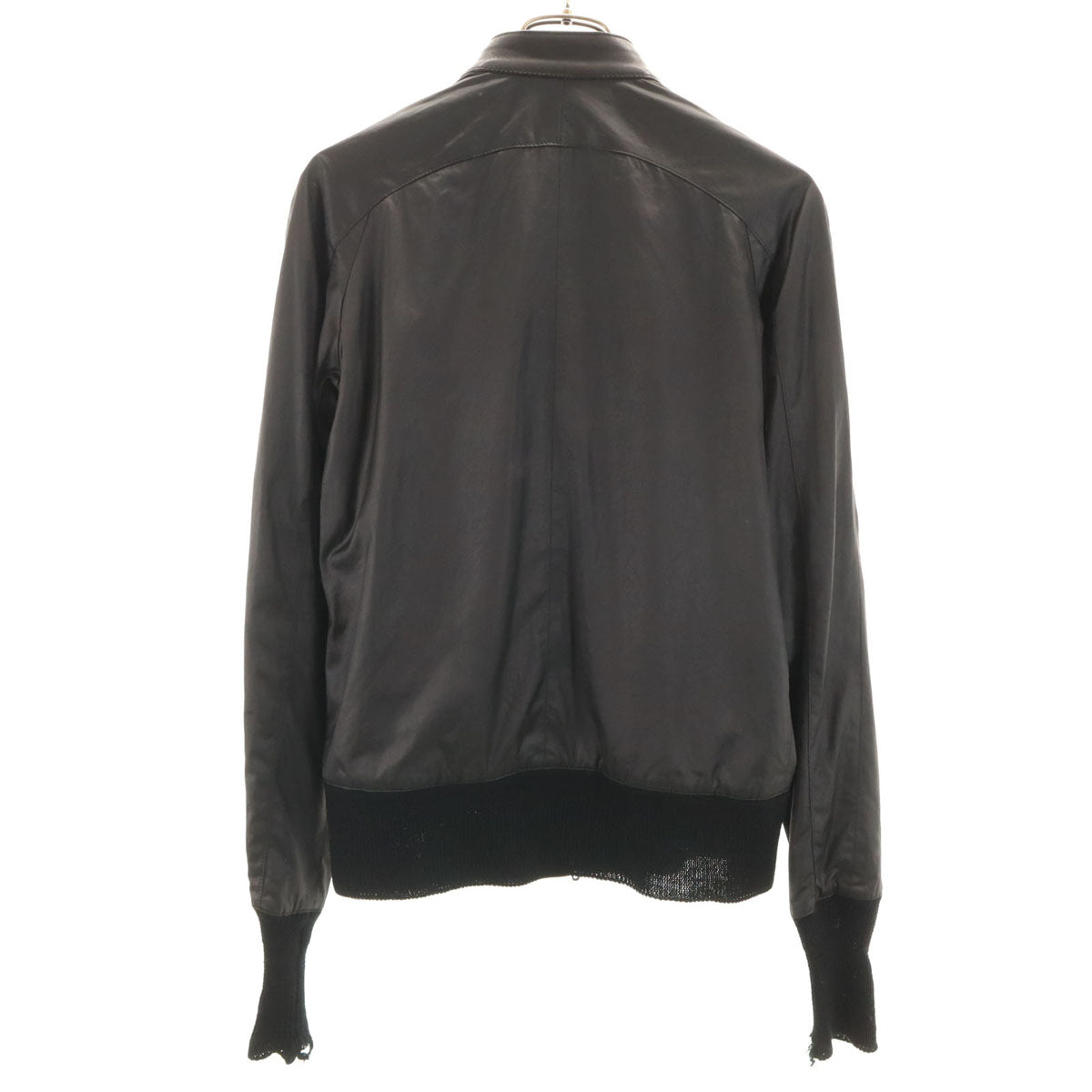 The Viridi-anne Leather Panel Jacket Black Size 1