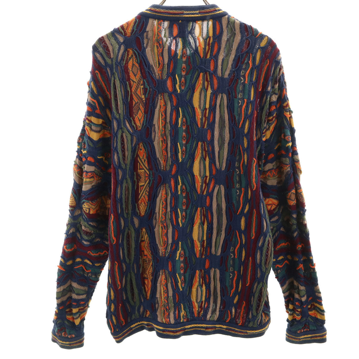 COOGI 90s Vintage 3D Knit Cardigan Multi Size M