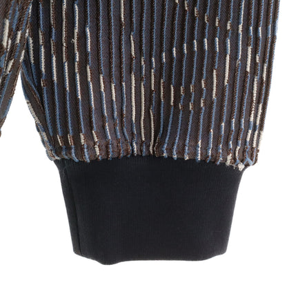 HERMES Silk Blend Quincaillerie Print Sweatshirt Size M