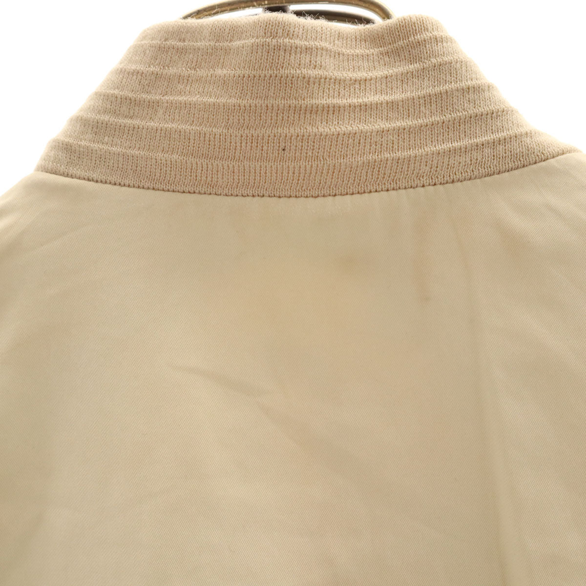 HERMES Vintage Reversible Jacket Beige Size 38