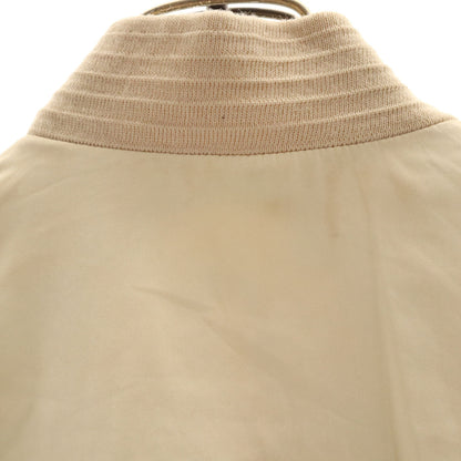 HERMES Vintage Reversible Jacket Beige Size 38