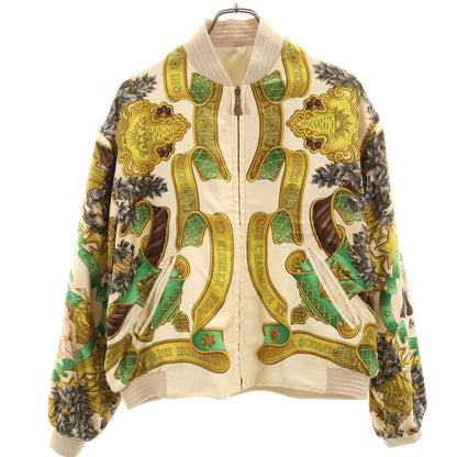 HERMES Vintage Reversible Jacket Beige Size 38