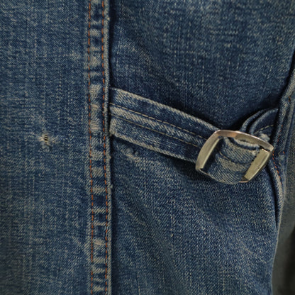 BIG SMITH Boro Washed Blue Blanket Lined Denim Jacket