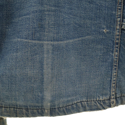 BIG SMITH Boro Washed Blue Blanket Lined Denim Jacket