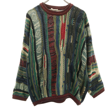 COOGI 90s Australian Made 3D Knit Sweater Multi Size M