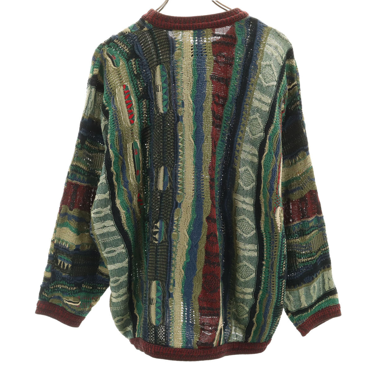 COOGI 90s Australian Made 3D Knit Sweater Multi Size M