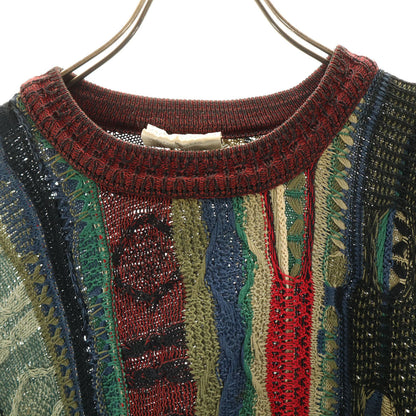 COOGI 90s Australian Made 3D Knit Sweater Multi Size M