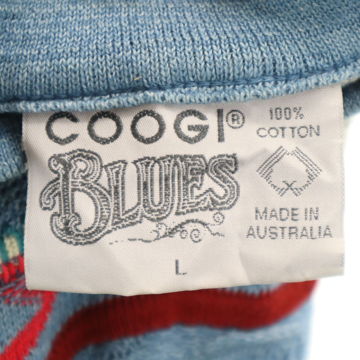COOGI BLUES 90s 00s Made in Australia Sweater Multi Size L